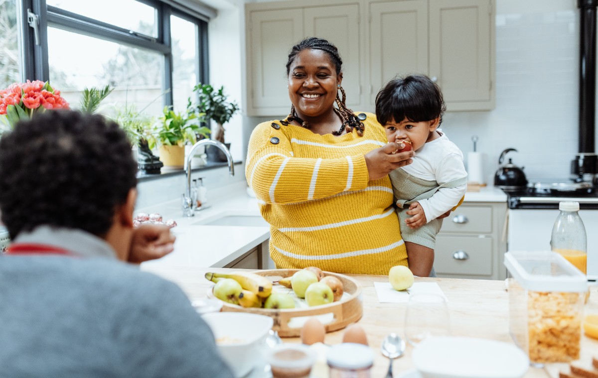 Family member caring for relatives