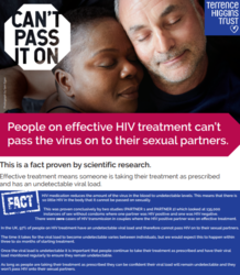 Leaflet/Handout featuring opposite sex couple 