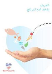 Hand holding cartoon items what helps with blood pressure